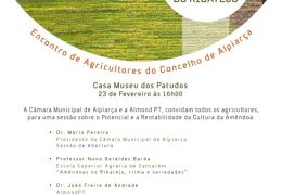 Encontro de agricultores do concelho de Alpiarça- Nova cultura para a região, a Amêndoa